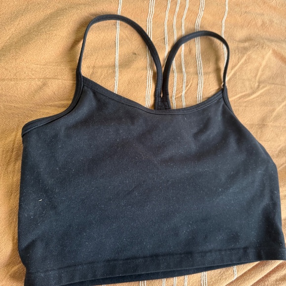 Offline By Aerie Black Low Support Sports Bra Women Small - Picture 3 of 9